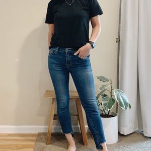 Hudson Distressed Denim